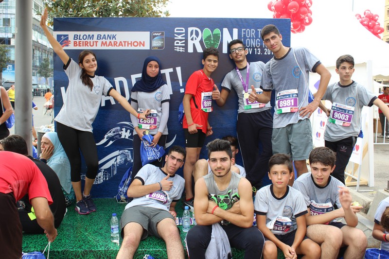 BLOM BANK Photobooth at the BLOM BANK Beirut Marathon